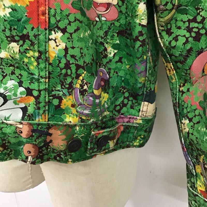 リーバイストラウスアンドコー Levi Strauss & co. ジャケット、上着 ジャケット、ブレザー VINTAGEFITTRUCKERPOKEMONSTONETRUCKER デニムジャケット M プリント マルチカラー / マルチカラー /  メンズ USED 古着 中古 10117118