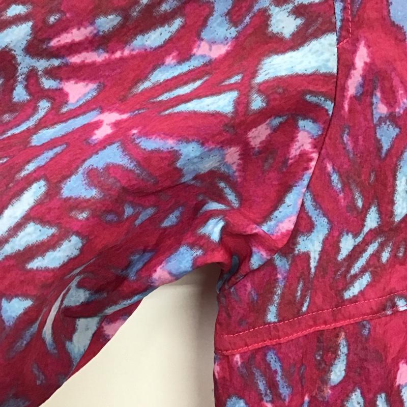 ナイキ エィシージー NIKE ACG シャツ、ブラウス 半袖 半袖シャツ ジップアップシャツ カラープリントシャツ M プリント マルチカラー / マルチカラー /  メンズ USED 古着 中古 10131251