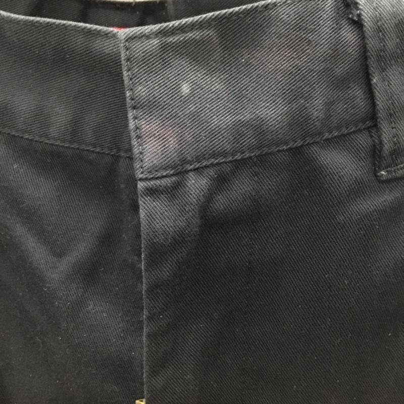 シュプリーム Supreme パンツ ショートパンツ ワークショートパンツ ハーフパンツ 32インチ 無地 黒 / ブラック /  メンズ USED 古着 中古 10121983