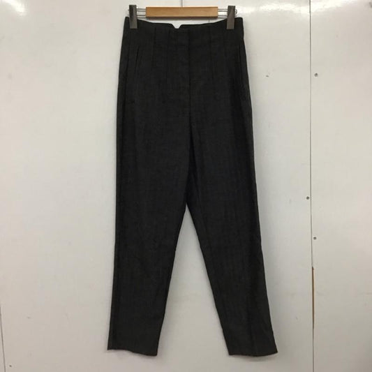 ザラ ZARA パンツ スラックス S 無地 チャコールグレー / チャコールグレー /  レディース USED 古着 中古 10137752