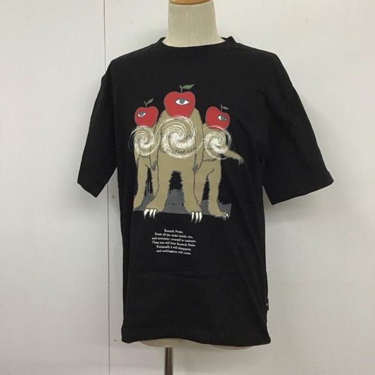 ジーユー GU Tシャツ 半袖 341-351036 UNDERCOVER グラフィック プリントTシャツ M プリント X ロゴ、文字 黒 / ブラック /  メンズ USED 古着 中古 10128346