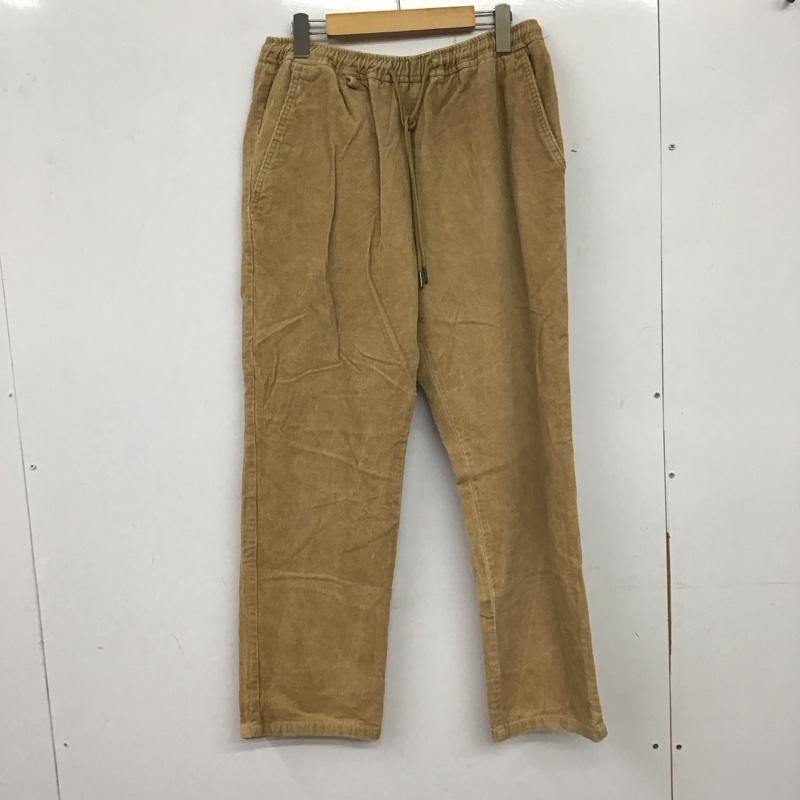 ファイブブラザー FIVE BROTHER パンツ ワークパンツ、ペインターパンツ ワイドパンツ コーデュロイパンツ カジュアルパンツ L 無地 ベージュ / ベージュ /  メンズ USED 古着 中古 10139651