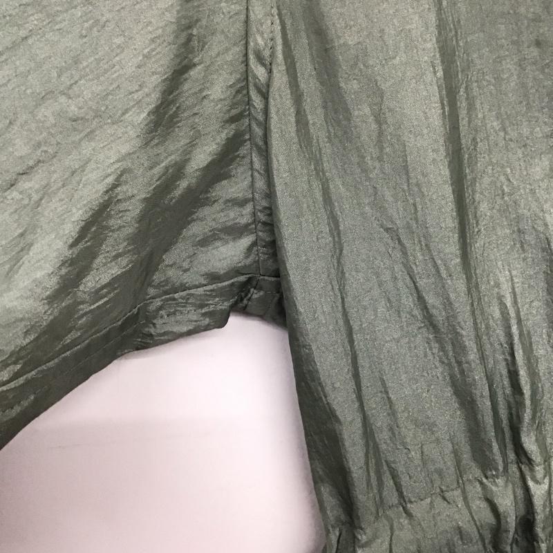 ロエフ LOEFF コート コート一般 8822-699-0009 LF NY WSH SSL GOWN COAT 半袖 ワンピース ナイロン 無地 緑 / グリーン /  レディース USED 古着 中古 10145964