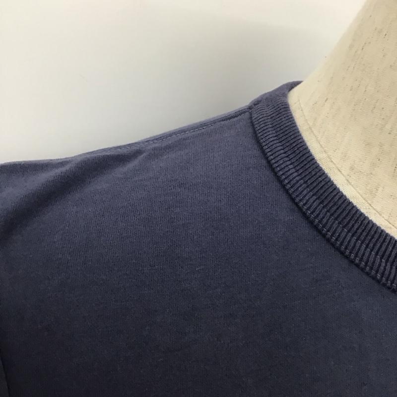 トイズマッコイ TOYS McCOY Tシャツ 半袖 GASOLINE ALLEY クルーネック バックプリント タグ付き S ロゴ、文字 紺 / ネイビー /  メンズ USED 古着 中古 10111202