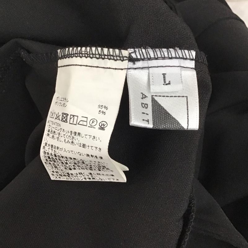 アビトーキョー ABITOKYO ワンピース ロングスカート L 無地 黒 / ブラック /  レディース USED 古着 中古 10128928