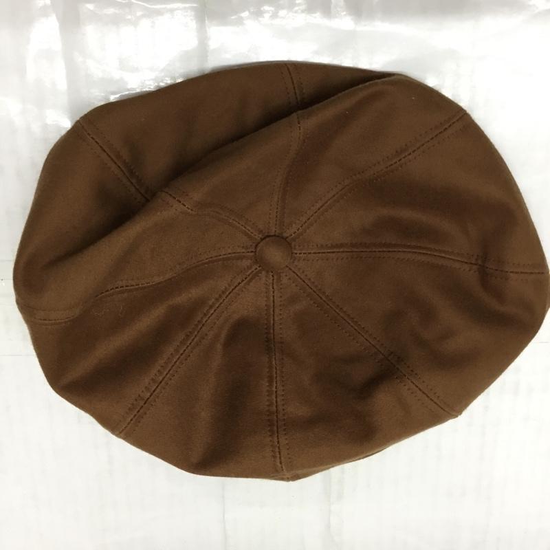 ダッパーズ DAPPER S 帽子 キャップ キャスケット 無地 茶 / ブラウン /  メンズ USED 古着 中古 10111236