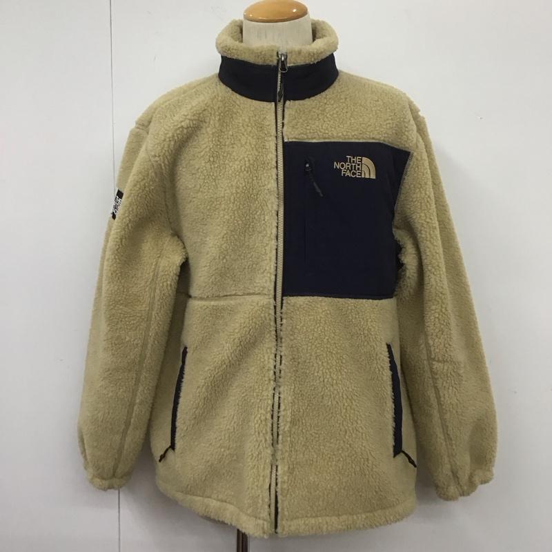 ザノースフェイス THE NORTH FACE ジャケット、上着 ジャンパー、ブルゾン NJ4FL71B シェルパフリース2EXジャケット ジップアップジャケット フリースジャケット XL ロゴ、文字 ベージュ / ベージュ /  メンズ USED 古着 中古 10107020