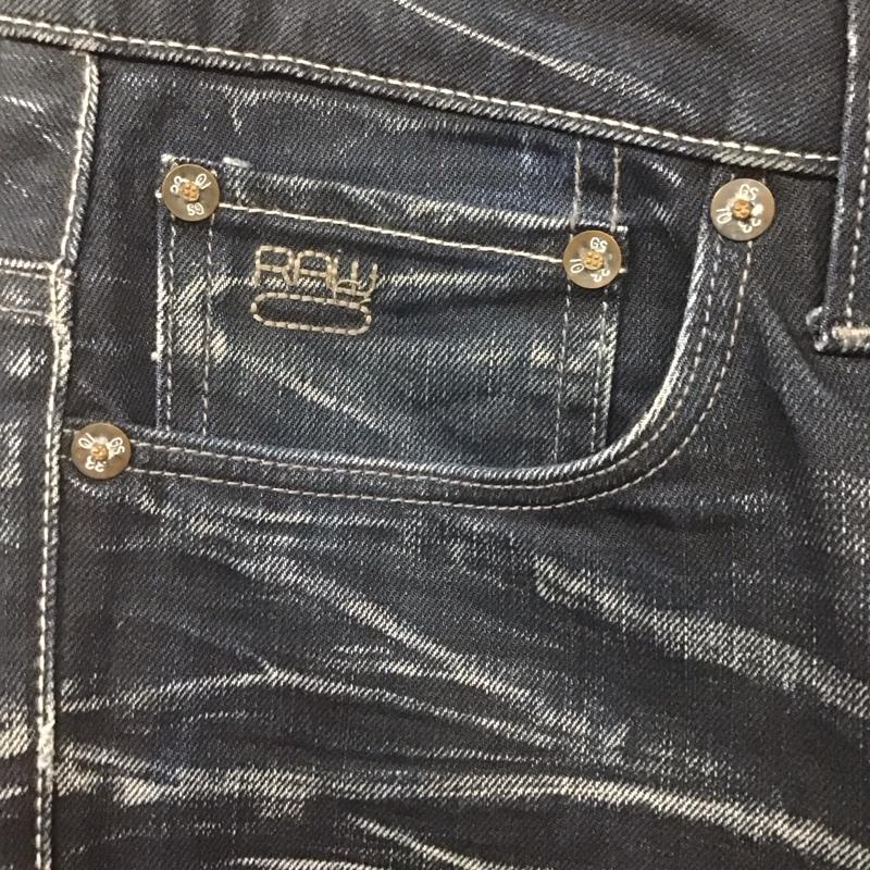 ジースターロゥ G-STAR RAW パンツ デニム、ジーンズ 104506 30インチ 無地 インディゴ / インディゴ /  メンズ USED 古着 中古 10107834