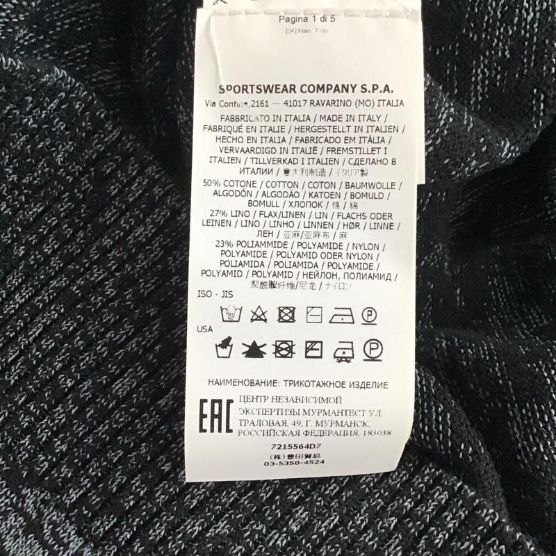 ストーンアイランド STONE ISLAND ニット、セーター 長袖 7215564d7 長袖ニット クルーネックカットソー セーター L ロゴ、文字 マルチカラー / マルチカラー /  メンズ USED 古着 中古 10142093