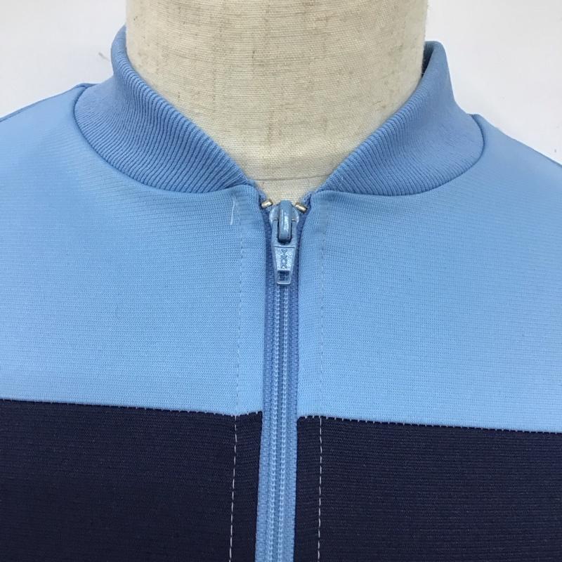 アディダス adidas ジャケット、上着 ジャンパー、ブルゾン 70s 無地 紺 / ネイビー / X 水色 / ライトブルー /  メンズ USED 古着 中古 10121772