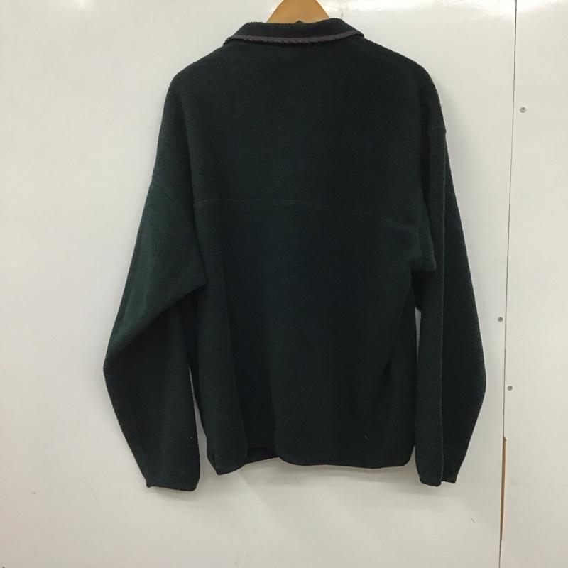 パタゴニア patagonia ジャケット、上着 ジャンパー、ブルゾン フリース プルオーバー 90s スナップT XL 無地 緑 / グリーン /  メンズ USED 古着 中古 10107862