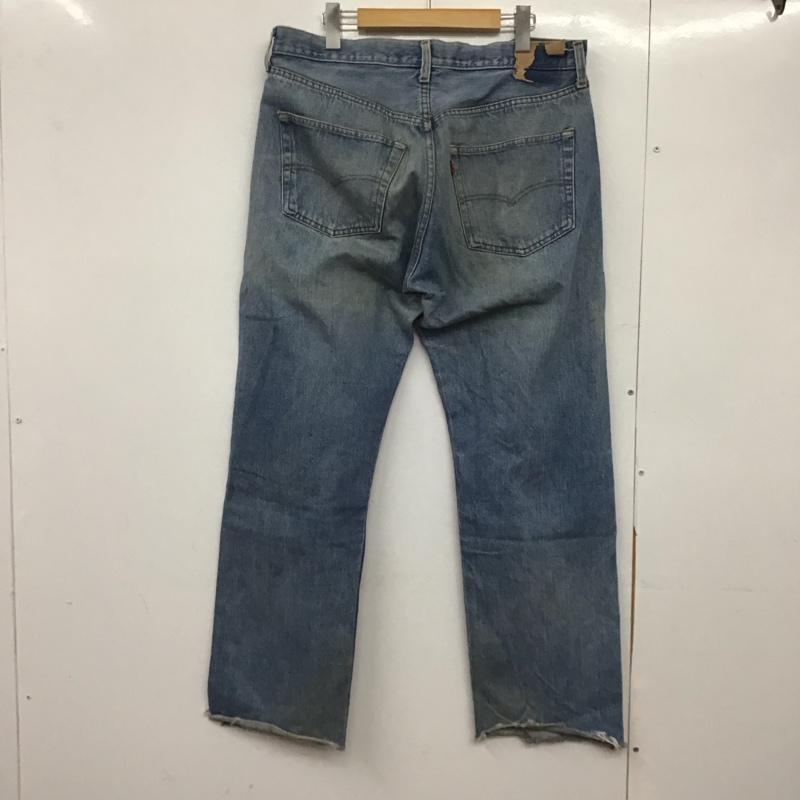 リーバイス Levi s パンツ デニム、ジーンズ デニムパンツ ワイドパンツ カジュアルパンツ 無地 インディゴ / インディゴ /  メンズ USED 古着 中古 10145303
