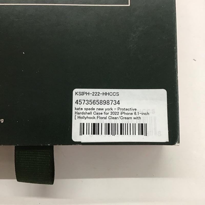 ケイトスペード Kate Spade ファッション小物 ファッション小物 KSIPH-222-HHCCS ハードシェル保護ケース Apple iPhone14 花柄 マルチカラー / マルチカラー /  レディース USED 古着 中古 10123259