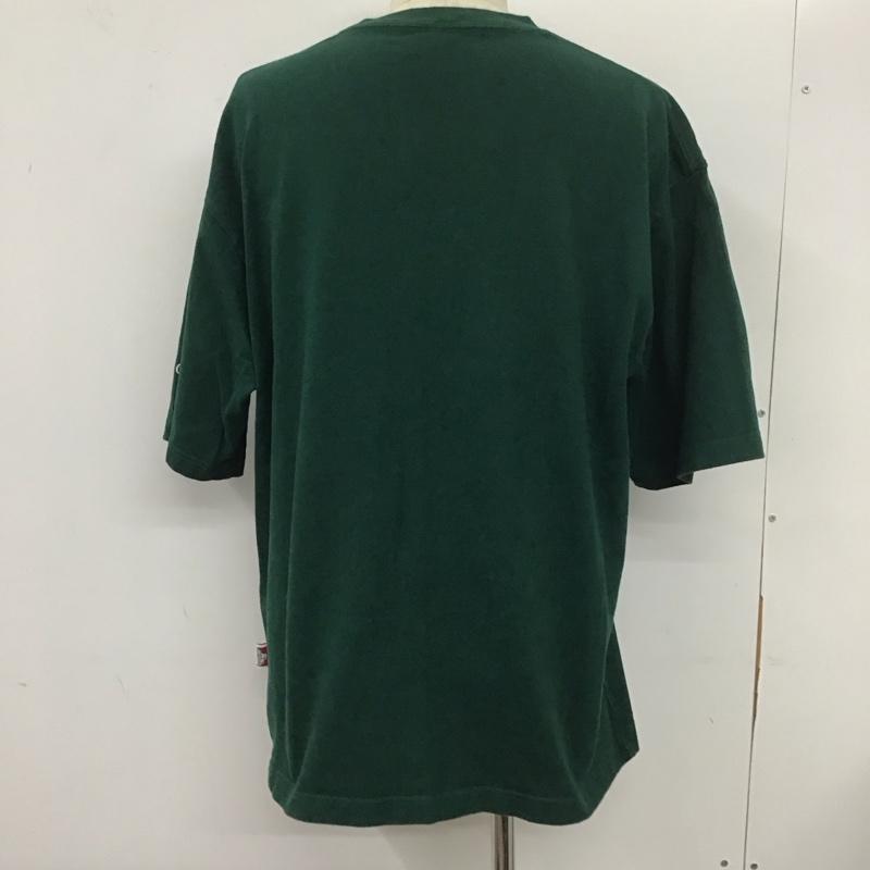 ベンデイビス BEN DAVIS Tシャツ 半袖 C-2580027 CollegeLogoUHS/STee ビッグシルエットオーバーサイズ プリントTシャツ L ロゴ、文字 緑 / グリーン /  メンズ USED 古着 中古 10110734