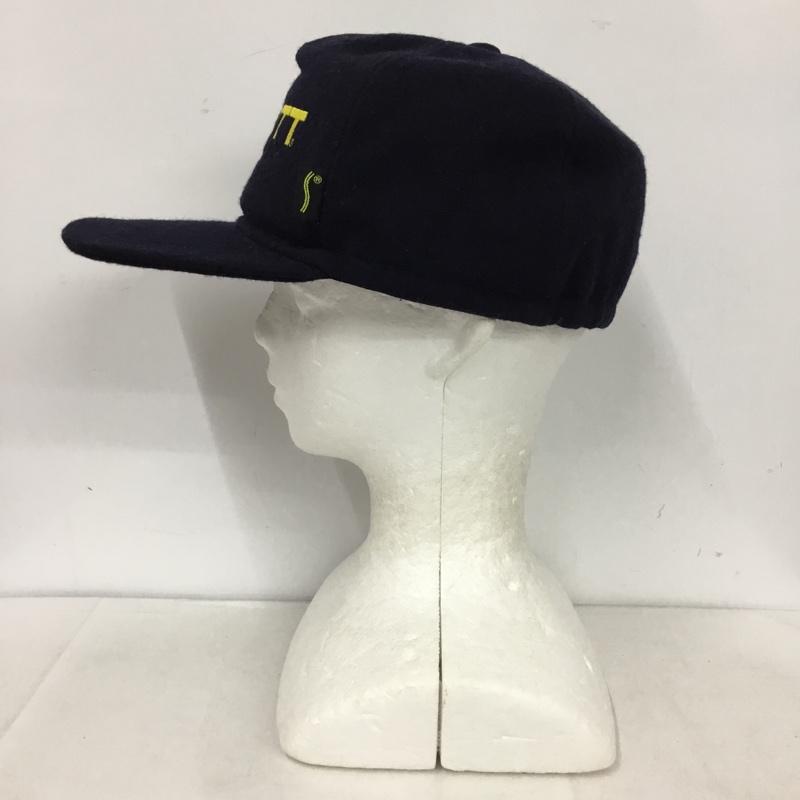 古着 USED 帽子 キャップ scott ウール フェルト ゴールドウィン ロゴ、文字 紺 / ネイビー /  メンズ USED 古着 中古 10143765