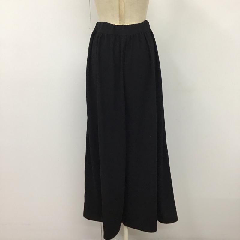 ビューティアンドユースユナイテッドアローズ BEAUTY&YOUTH UNITED ARROWS パンツ スラックス ワイドパンツ カジュアルパンツ ワークパンツ フレアパンツ 無地 黒 / ブラック /  レディース USED 古着 中古 10117300