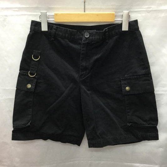 ローレンラルフローレン LAUREN RALPH LAUREN パンツ ショートパンツ 4 無地 黒 / ブラック /  レディース USED 古着 中古 10110827