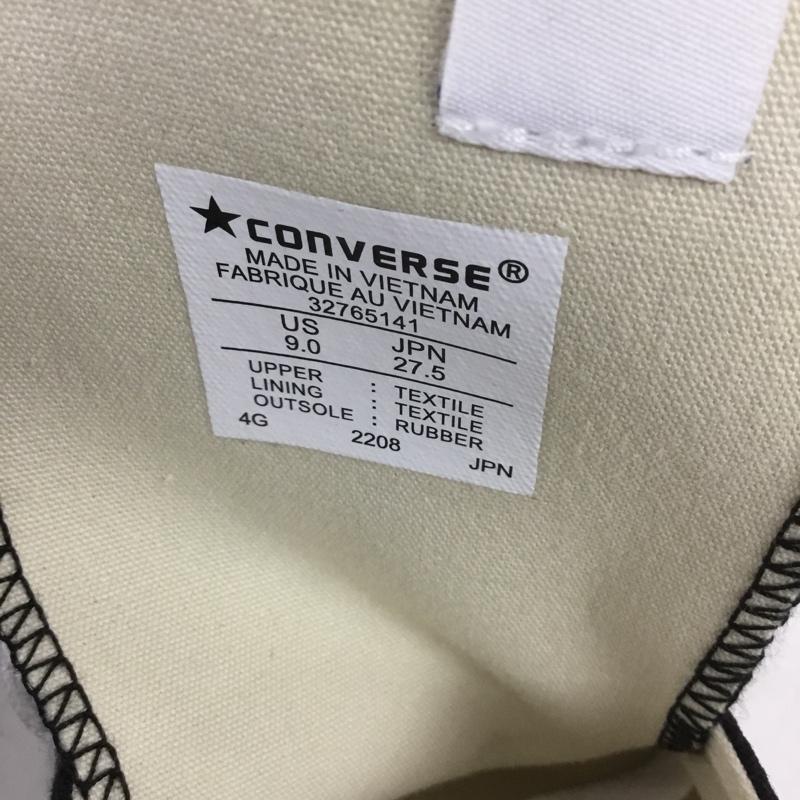 コンバース CONVERSE スニーカー スニーカー 32765141 NEXTAR110 OX ローカット 27.5cm 箱有 27.5cm ロゴ、文字 黒 / ブラック / X 白 / ホワイト /  メンズ USED 古着 中古 10134765