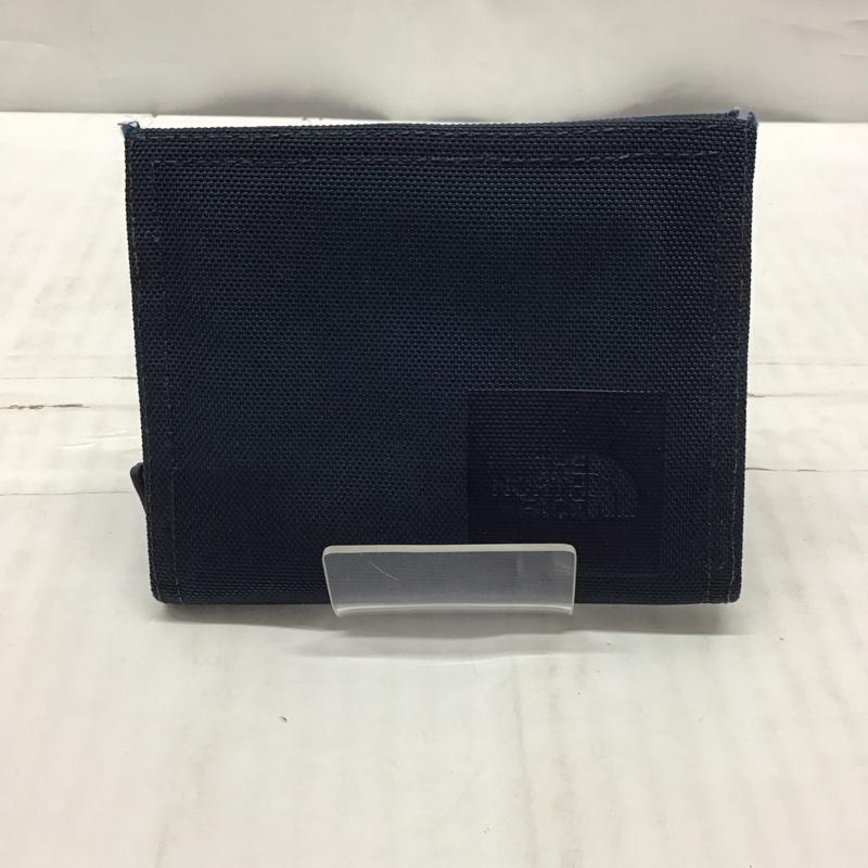 ザノースフェイス THE NORTH FACE 財布 コンパクト財布 NM81608 SHUTTLE WALLET ロゴ、文字 紺 / ネイビー /  メンズ USED 古着 中古 10116458