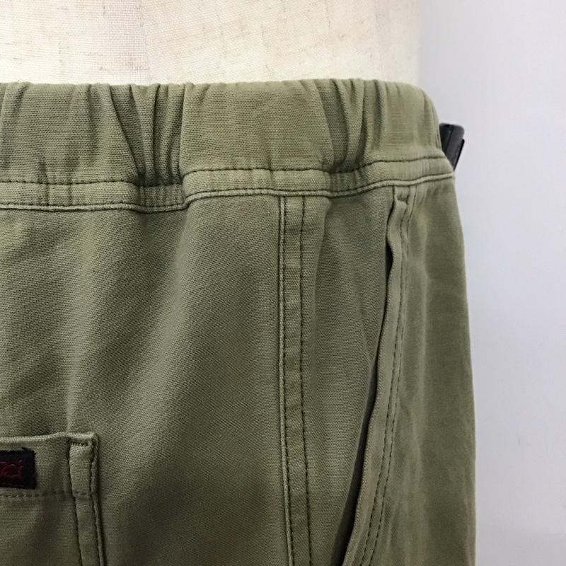 グラミチ GRAMICCI パンツ ワークパンツ、ペインターパンツ GMP-19F1140-1 ミリタリーパンツ ワイドパンツ M 無地 カーキ / カーキ /  メンズ USED 古着 中古 10117477