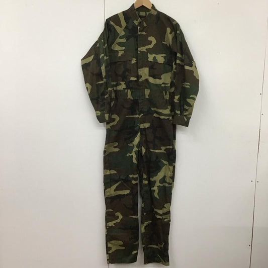 古着 USED ワンピース・ドレス・オールインワン ワンピース・ドレス・オールインワン オールインワン つなぎ ワークパンツ カジュアルパンツ 長袖 ミリタリー カモフラージュ柄・迷彩 マルチカラー / マルチカラー /  メンズ USED 古着 中古 10108650