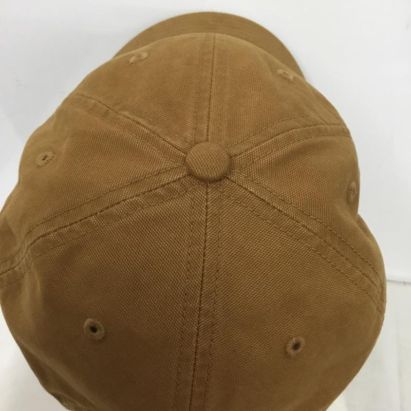 カーハート Carhartt 帽子 キャップ 6パネル ロゴ、文字 茶 / ブラウン /  メンズ USED 古着 中古 10150553