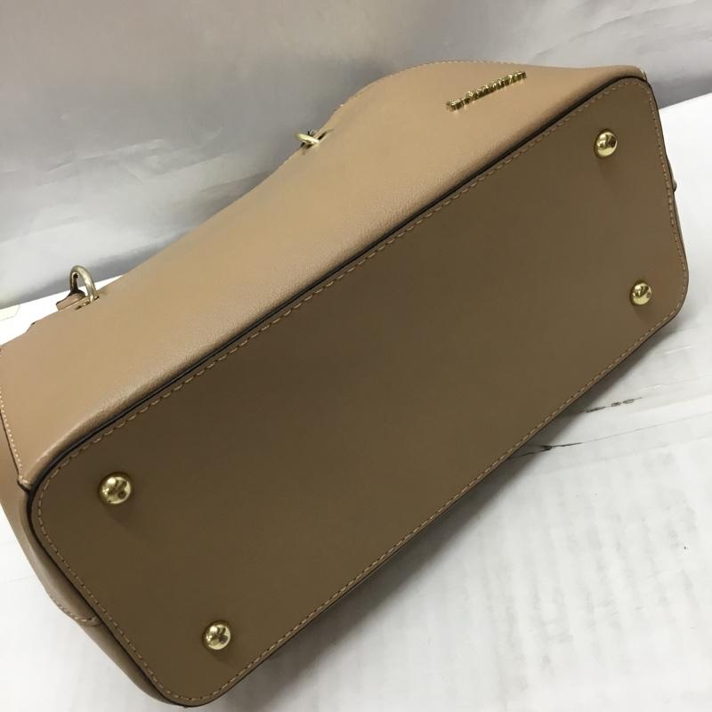 アンドシュエット & chouette ハンドバッグ ハンドバッグ 2WAY ショルダー ロゴ、文字 ベージュ / ベージュ / X 金 / ゴールド /  レディース USED 古着 中古 10117616