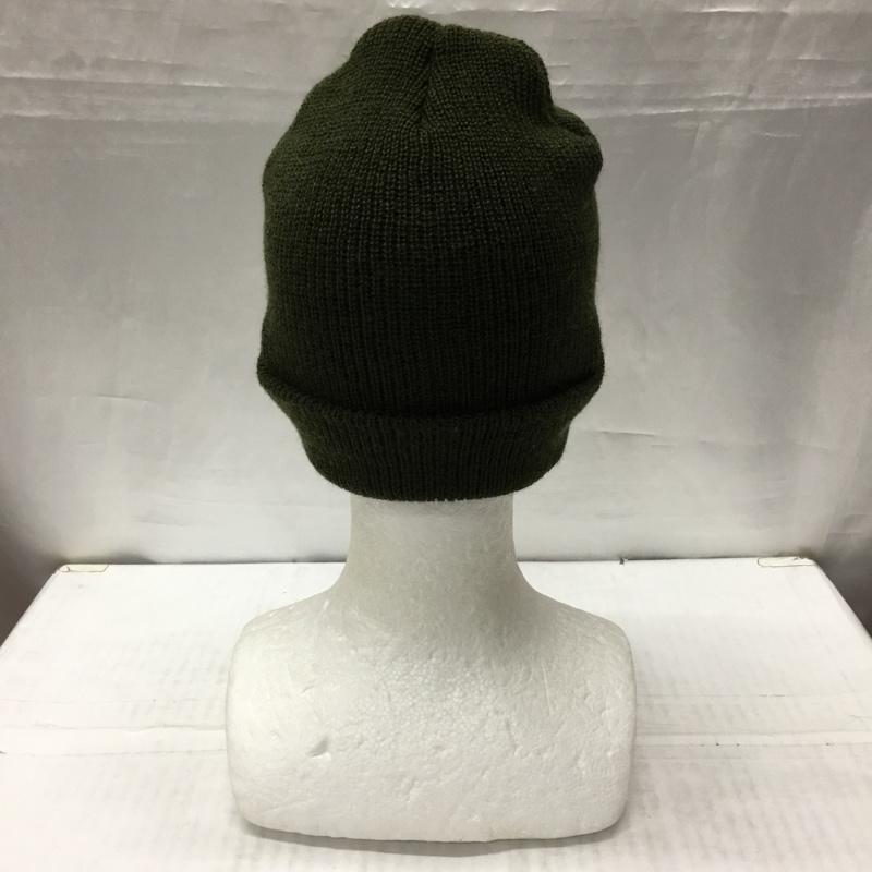 古着 USED 帽子 ニット帽 ウール ミリタリー 無地 カーキ / カーキ /  メンズ USED 古着 中古 10115254