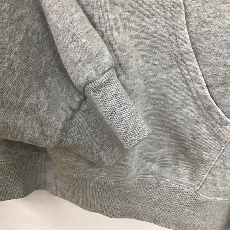 ラッセルアスレティック Russell Athletic パーカー 長袖 長袖パーカー プルオーバーパーカー スウェット L ロゴ、文字 灰 / グレー /  メンズ USED 古着 中古 10149102