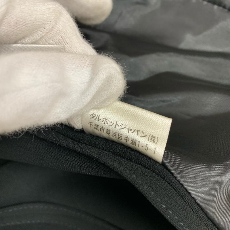 タルボット TALBOTS スーツ ひざ丈スカート 4 無地 黒 / ブラック /  レディース USED 古着 中古 10008856
