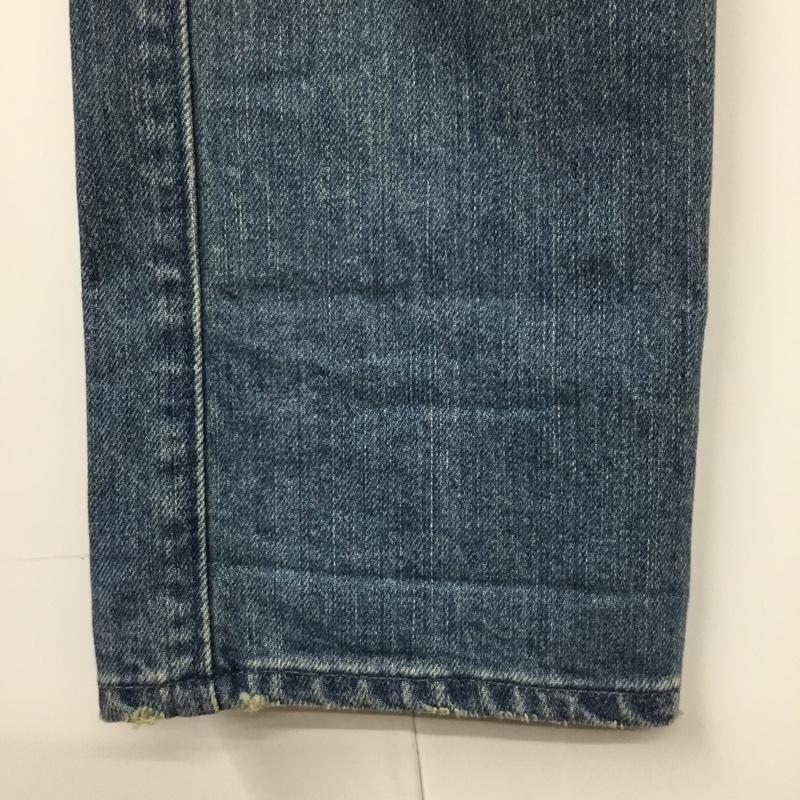 ティーシーエスエス TCSS パンツ デニム、ジーンズ デニムパンツ スリムパンツ ストレッチパンツ ジーンズ 30インチ 無地 インディゴ / インディゴ /  メンズ USED 古着 中古 10117584