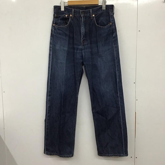 リーバイストラウスアンドコー Levi Strauss & co. パンツ デニム、ジーンズ デニムパンツ ワイドパンツ カジュアルパンツ 33インチ 無地 インディゴ / インディゴ /  メンズ USED 古着 中古 10137039