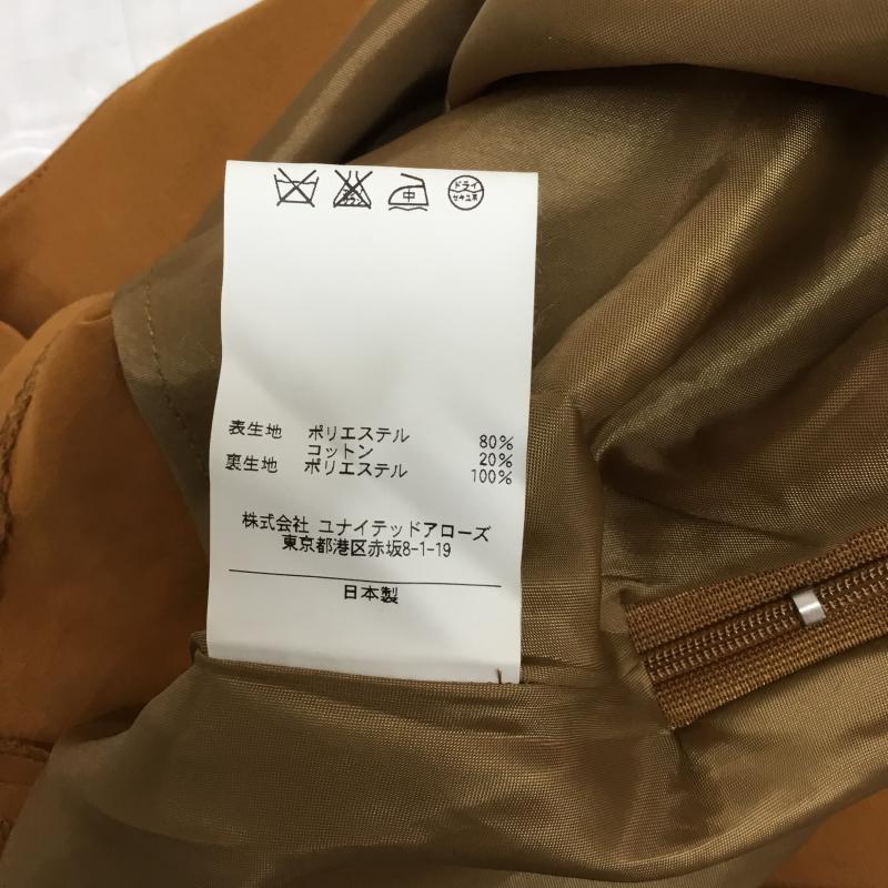 アナザーエディション Anather Edition パンツ ショートパンツ S 無地 茶 / ブラウン /  レディース USED 古着 中古 10044902