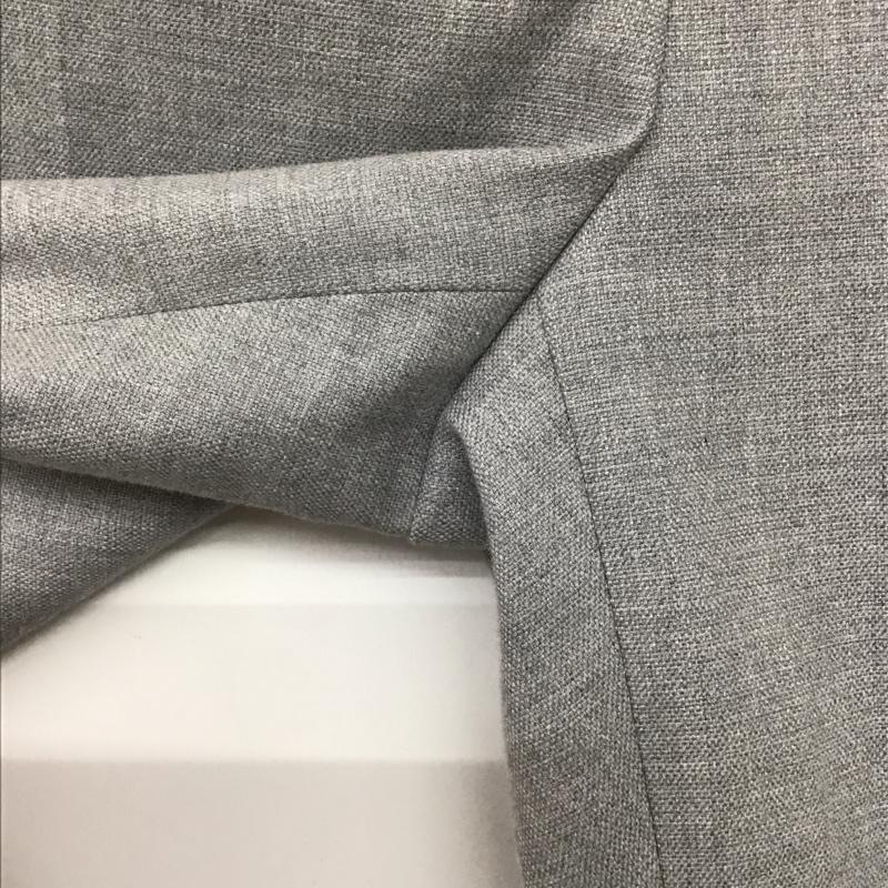 セオリー theory パンツ スラックス スラックスパンツ スリムパンツ ストレッチパンツ センタータックパンツ 2 無地 灰 / グレー /  レディース USED 古着 中古 10142662