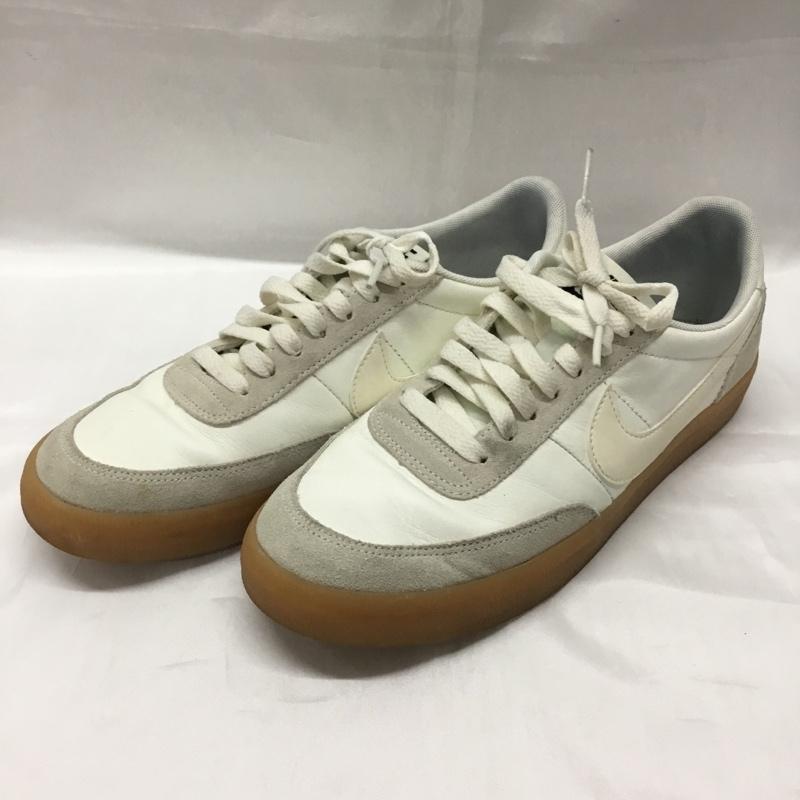 ナイキ NIKE スニーカー スニーカー 432997-128 KILLSHOT 2 LEATHER 26.5cm 26.5cm ロゴ、文字 アイボリー / アイボリー / X ベージュ / ベージュ /  メンズ USED 古着 中古 10110155