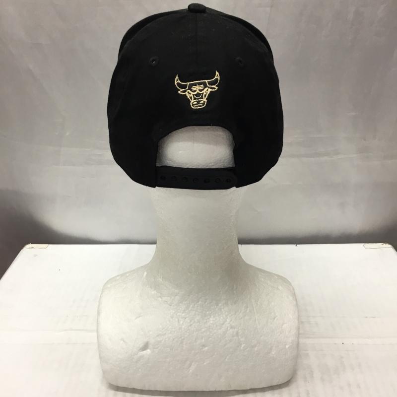 ニューエラ NEW ERA 帽子 キャップ BULLS NBA 9FORTY 刺繍 黒 / ブラック /  メンズ USED 古着 中古 10113728