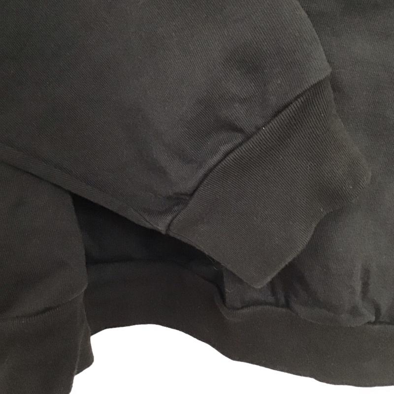 アッシュ H カットソー 長袖 長袖カットソー 無地カットソー クルーネック L 無地 黒 / ブラック /  メンズ USED 古着 中古 10130980