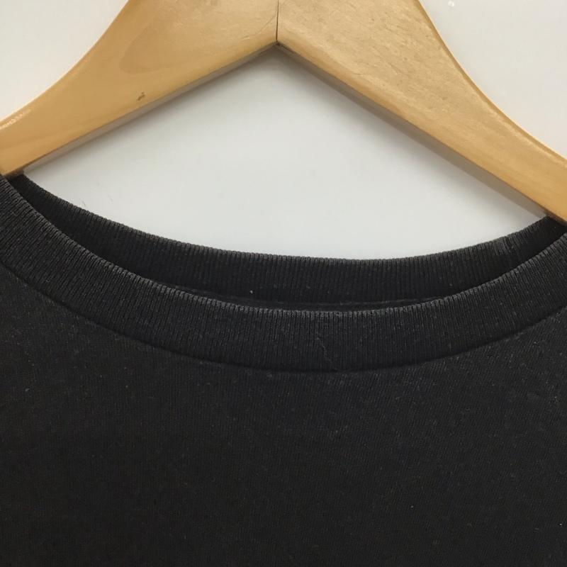 ステューシー STUSSY Tシャツ 半袖 半袖カットソー プリントTシャツ クルーネックカットソー S ロゴ、文字 黒 / ブラック /  メンズ USED 古着 中古 10148264