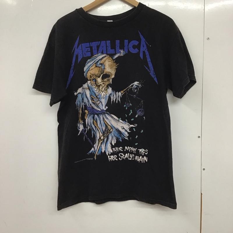 古着 USED Tシャツ 半袖 半袖カットソー プリントTシャツ クルーネックカットソー バンドTシャツ M ロゴ、文字 黒 / ブラック /  メンズ USED 古着 中古 10132910