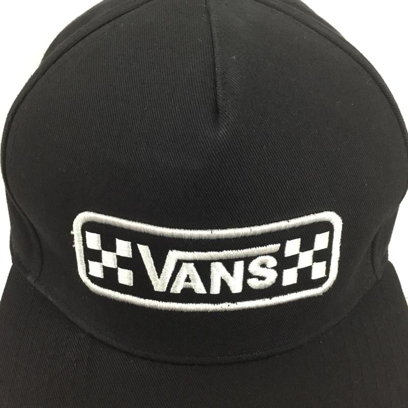 スタンダード カリフォルニア STANDARD CALIFORNIA 帽子 キャップ VANS Checker Logo Twill Cap VANS-17AW-CAP ロゴ、文字 黒 / ブラック /  メンズ USED 古着 中古 10130418