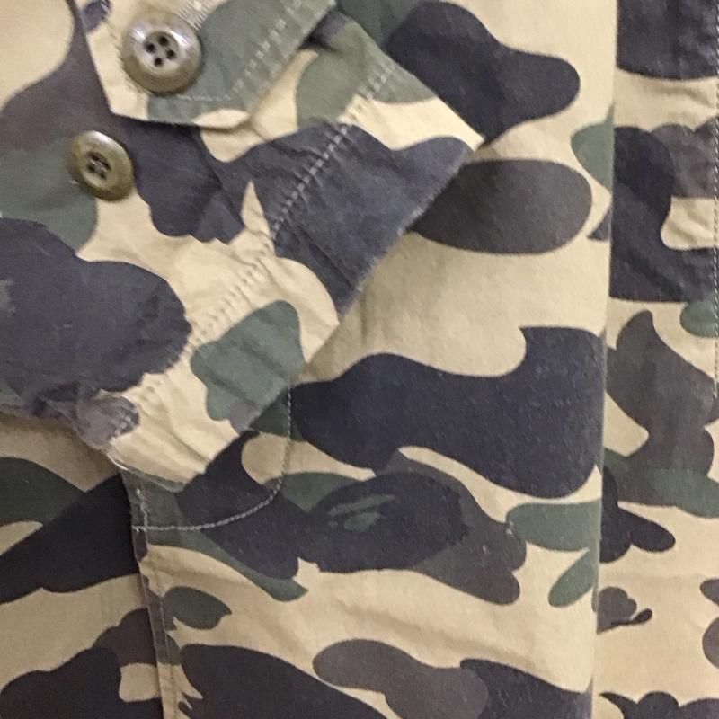 ベイプ BAPE ジャケット、上着 ジャケット、ブレザー カジュアルジャケット アウター カラージャケット 1stcamo XL カモフラージュ柄・迷彩 マルチカラー / マルチカラー /  メンズ USED 古着 中古 10133971