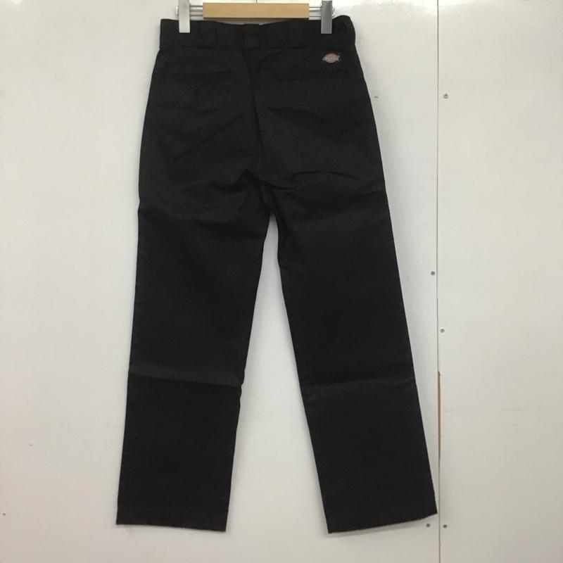 ディッキーズ Dickies パンツ ワークパンツ、ペインターパンツ ワイドパンツ カジュアルパンツ ワークパンツ 30インチ 無地 黒 / ブラック /  メンズ USED 古着 中古 10140114