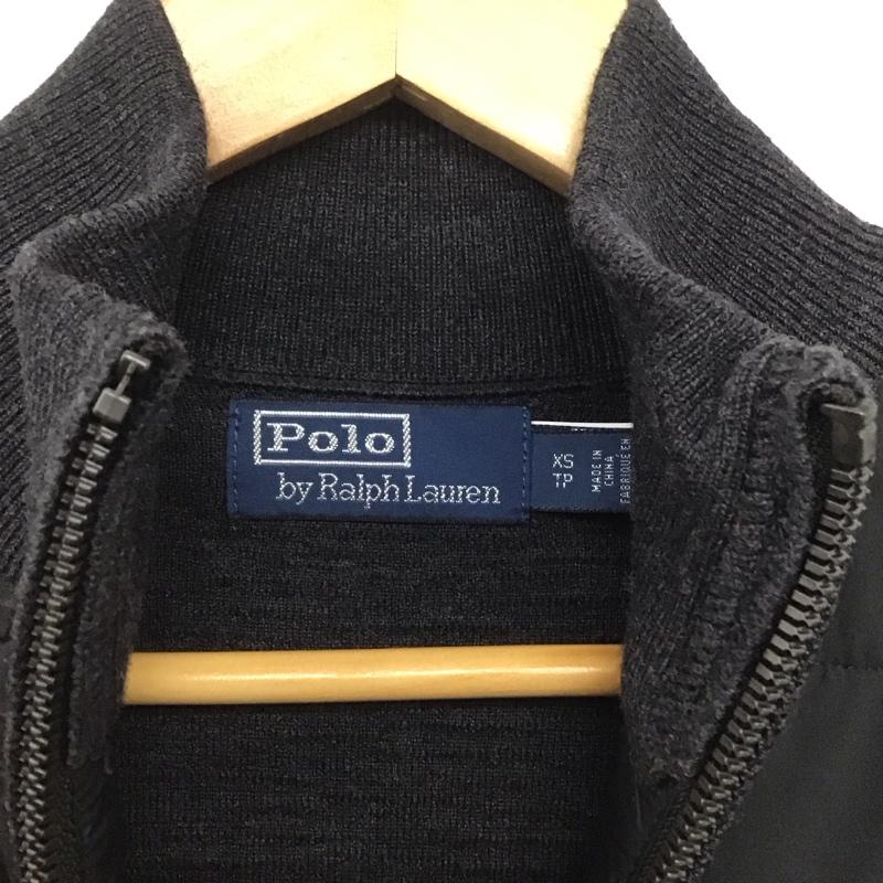 ポロバイラルフローレン Polo by RALPH LAUREN ジャケット、上着 ジャンパー、ブルゾン ジップアップジャケット アウター XS 無地 黒 / ブラック /  メンズ USED 古着 中古 10146632