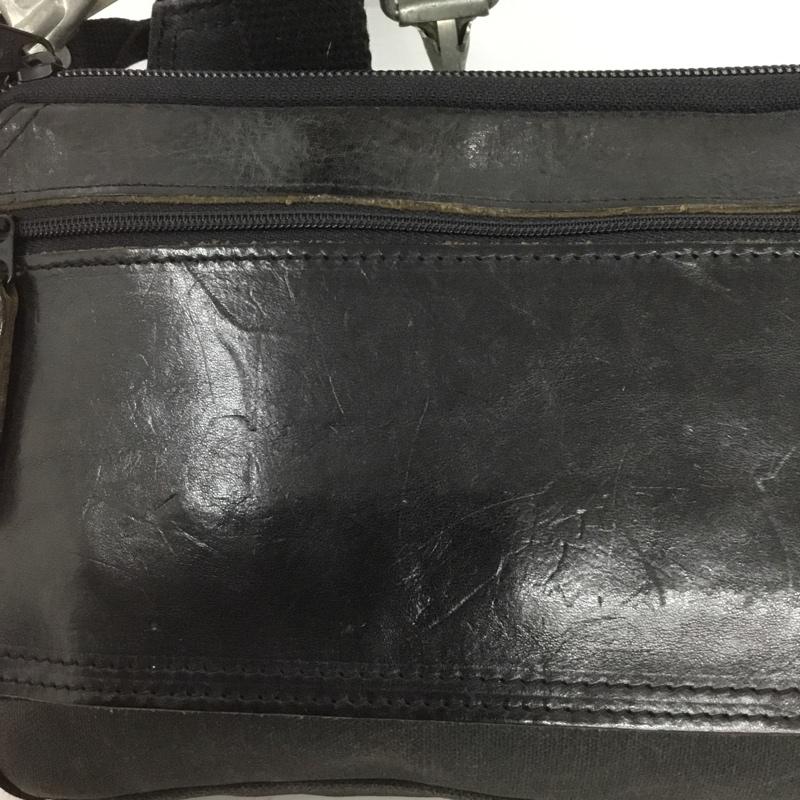 ポーター PORTER ウエストバッグ ウエストバッグ ロゴ、文字 黒 / ブラック /  メンズ USED 古着 中古 10132048