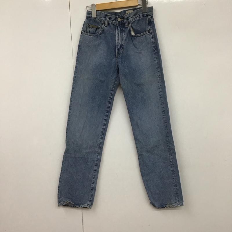 カルバン・クライン Calvin Klein パンツ デニム、ジーンズ 27インチ 無地 水色 / ライトブルー /  レディース USED 古着 中古 10130218