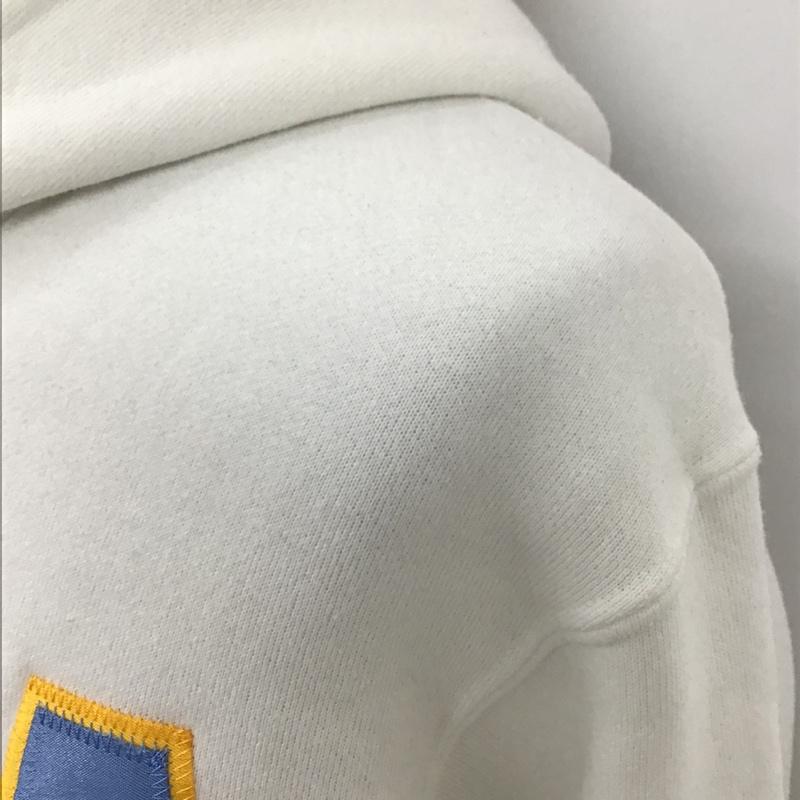 古着 USED パーカー 長袖 長袖パーカー フード付き長袖カットソー スウェット カジュアルカットソー UCLA 90s M ロゴ、文字 白 / ホワイト /  メンズ USED 古着 中古 10105597