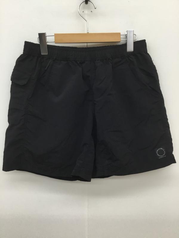 ユーズドクロージング used clothes パンツ ショートパンツ 山と道 L 無地 黒 / ブラック /  メンズ USED 古着 中古 10110117