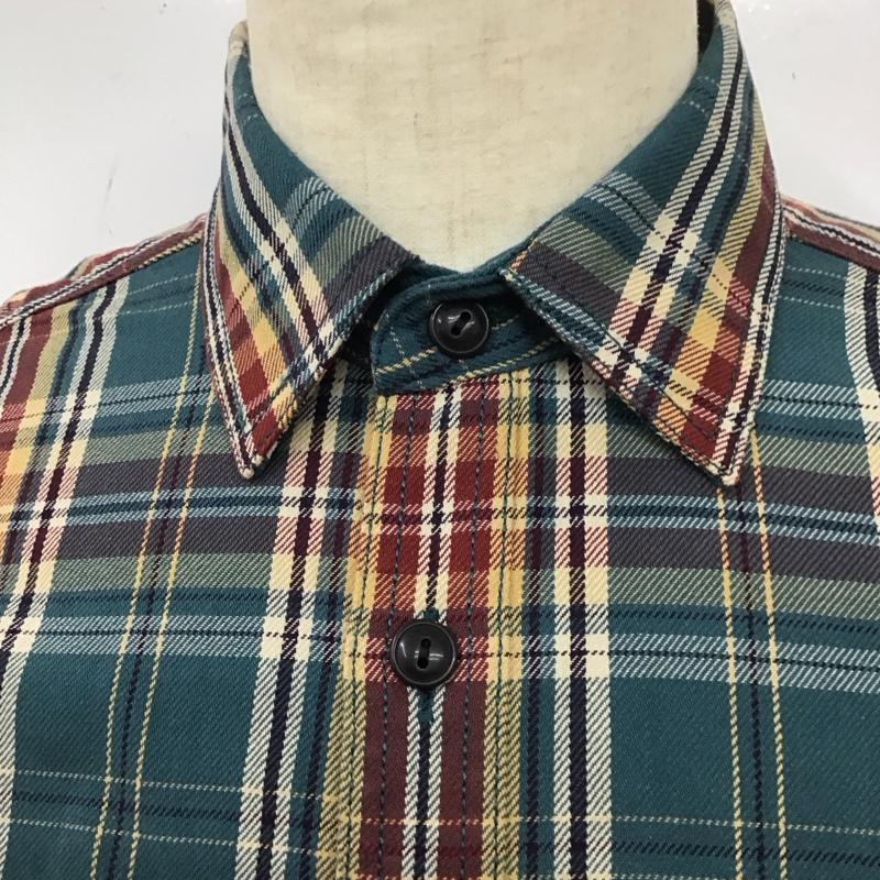 エディーバウアー Eddie Bauer シャツ、ブラウス 長袖 長袖シャツ カラーシャツ ポケットシャツ 長袖カットソー チェックシャツ S チェック マルチカラー / マルチカラー /  メンズ USED 古着 中古 10112786