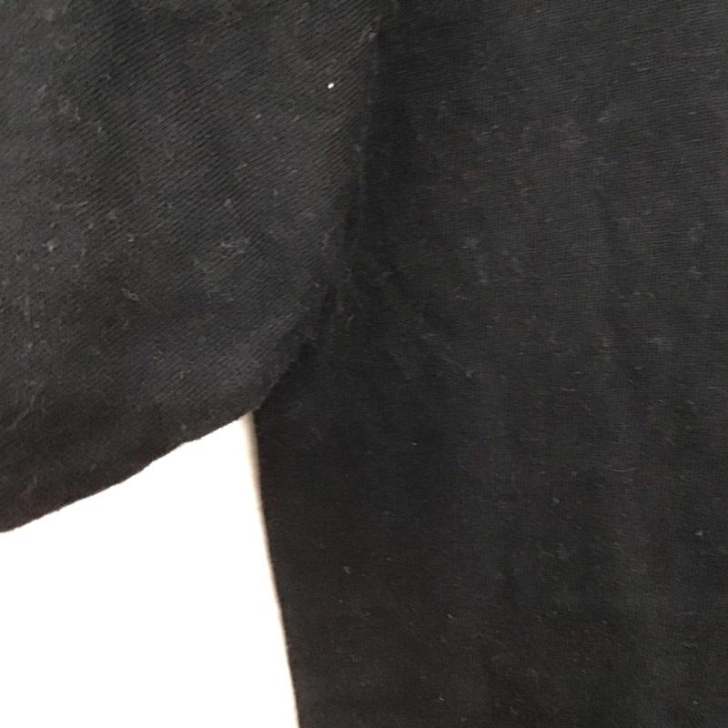 ボルコム VOLCOM Tシャツ 半袖 半袖カットソー プリントTシャツ クルーネックカットソー M ロゴ、文字 黒 / ブラック /  メンズ USED 古着 中古 10149192