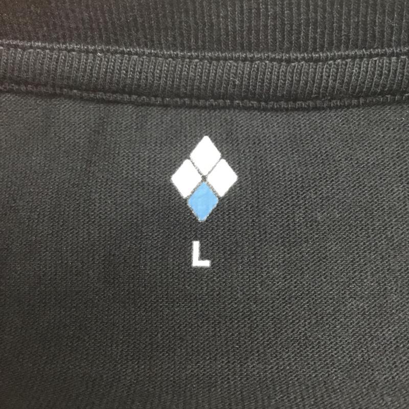 モンベル mont-bell Tシャツ 半袖 2104591 ペアスキンコットン T 切リ絵 森の集い L ロゴ、文字 X プリント 黒 / ブラック /  メンズ USED 古着 中古 10135045